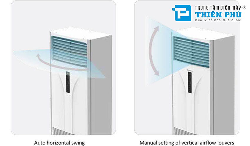 Giải pháp làm mát tối ưu cho phòng khách lớn, văn phòng điều hòa cây Daikin 42000btu FVA125AMVM/RZF125DVM