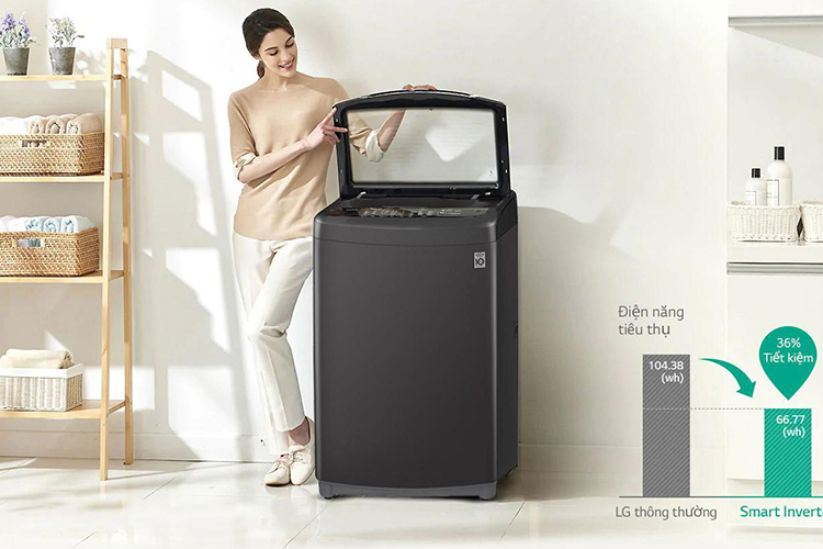 Máy giặt LG 10kg lồng đứng T2310VS2B và lồng ngang FX1410N5G nên dùng loại nào