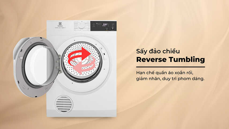 Máy sấy quần áo Electrolux thông hơi EDV904H3WC giá rẻ mà chất lượng cao