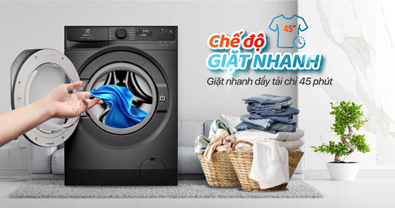 5 chế độ giặt quan trọng nhất máy giặt Electrolux 11kg EWF1142R9SC mà người dùng thường bỏ quên