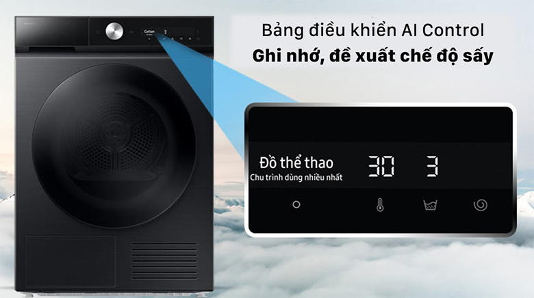 Cuộc sống thư giãn và hiện đại hơn cùng máy sấy quần áo Samsung DV10BB9440GB/SV