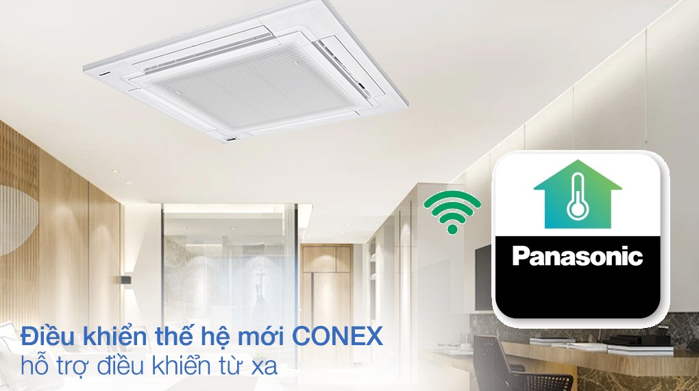 Cách cài đặt chế độ tiết kiệm năng lượng điều hòa âm trần Panasonic  S-3448PU3HA/U-48PRH1H5 để giảm chi phí vận hành