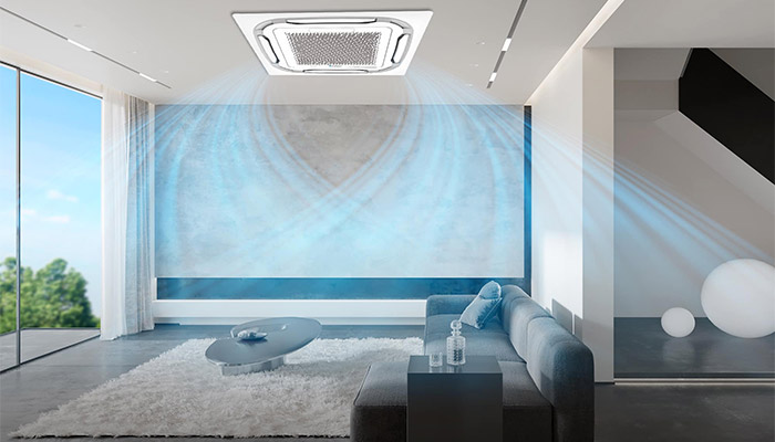 Khám phá thiết kế và khả năng làm lạnh trên điều hòa âm trần Daikin 48000btu PCFC140AV1V/RZFC140AY19