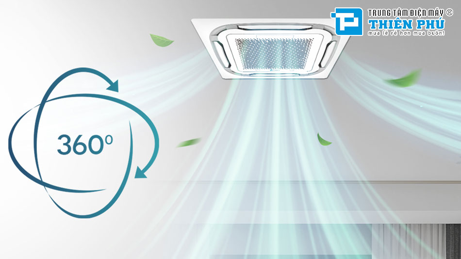 Có nên sừ dụng điều hòa âm trần Daikin 48000btu PCFC140AV1V/RZFC140AY19 cho phòng có diện tích lớn