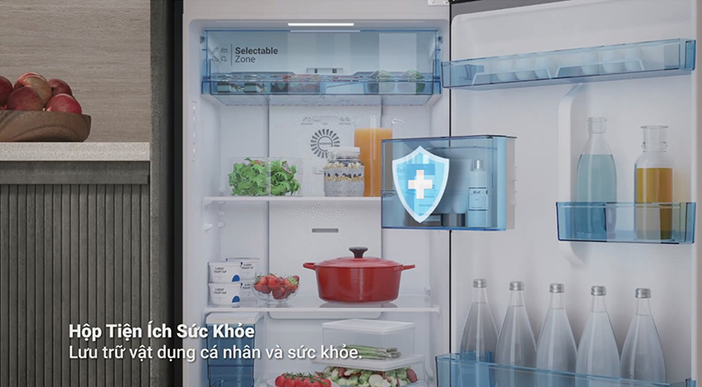 Nên chọn tủ lạnh Hitachi HRTN6443SAMGWVN khi gia đình dưới 5 người 