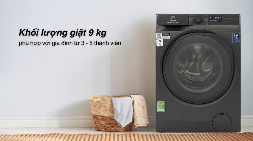 Phân tích ưu nhược điểm và công nghệ nổi bật trên máy giặt Electrolux 9kg cửa ngang EWF9023P5SC