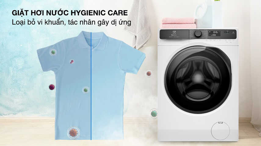 Lựa chọn máy giặt bền bỉ, tiết kiệm và hiệu quả với máy giặt Electrolux 10Kg EWF1023P5WC