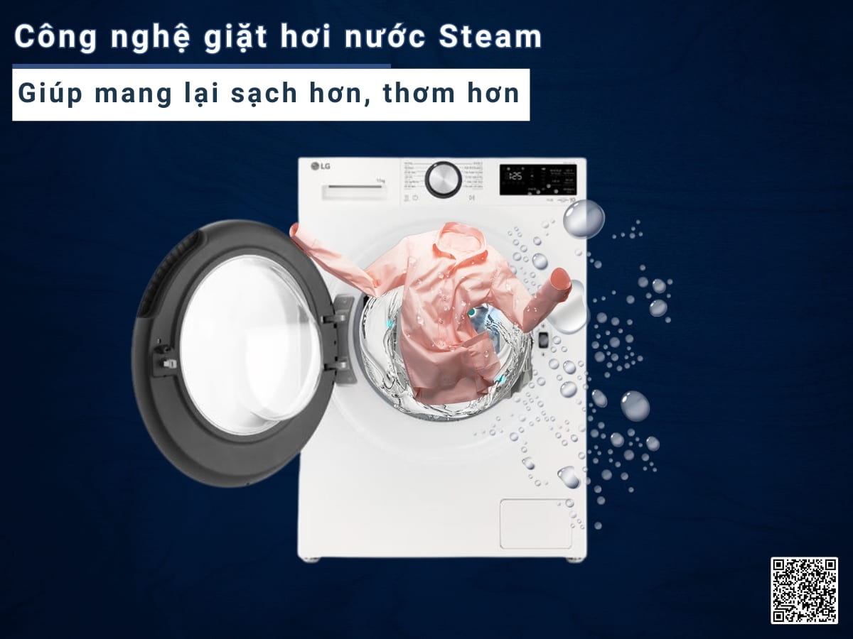 Máy giặt LG cửa ngang 11kg FX1411N5W có đáng đầu tư năm 2025 không? 