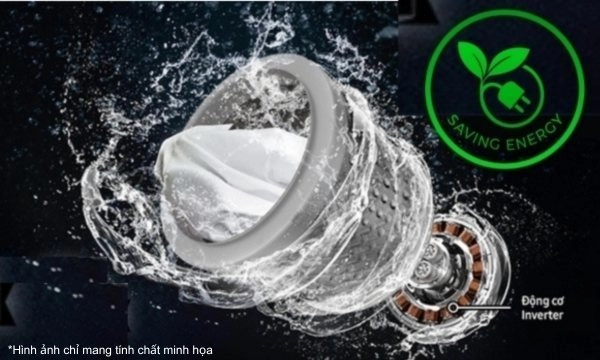 Mẹo tiết kiệm điện và nước khi dùng máy giặt Samsung 13kg WA80F13S5BSV