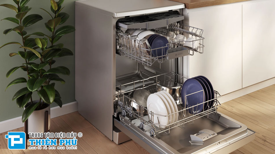 Giá bán và chính sách bảo hành của máy rửa bát Bosch độc lập SMS4EMI06E