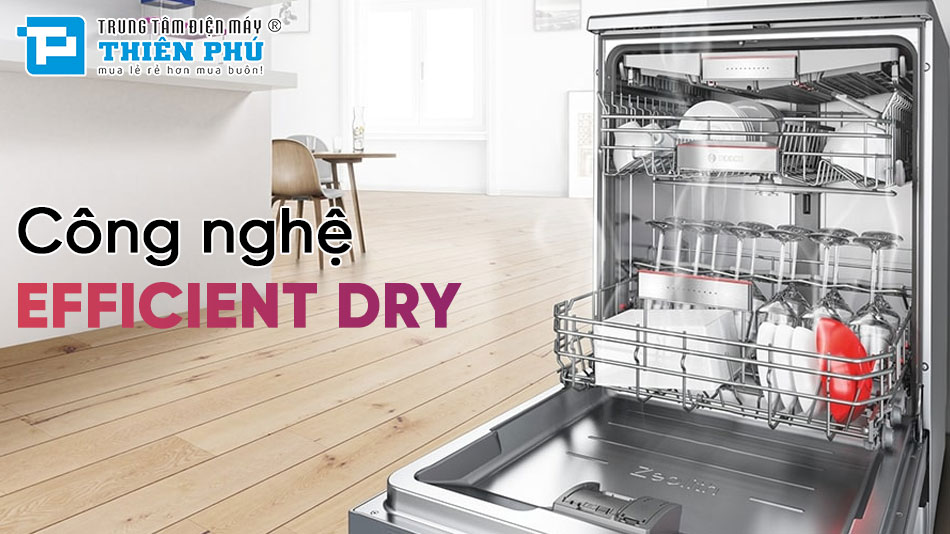 Đánh giá những tính năng, công nghệ nổi bật trên máy rửa bát Bosch series 4 SMS4EMI06E