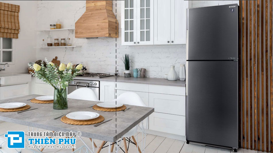 Tủ Lạnh Sharp Inverter 471 Lít SJ-XP500AE-DS