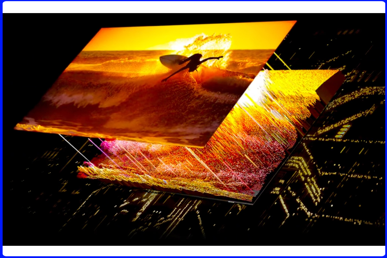 Smart tivi Samsung UA75U8550FKXXV màn hình lớn hiển thị sắc nét