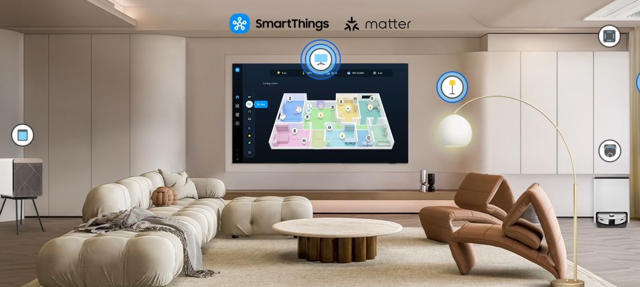 Smart tivi Samsung 75 inch QA75QEF1AKXXV có gì đặc biệt hơn so với những model cũ