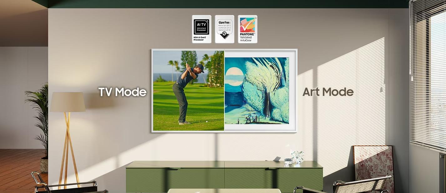 So sánh tivi Samsung 55 inch QA55LS03F và QA55S90F, nên mua mẫu tivi 55 inch nào?