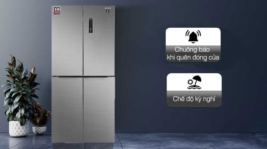 Điểm nổi bật giúp tủ lạnh Sharp SJ-FXP560V-MG thu hút người dùng
