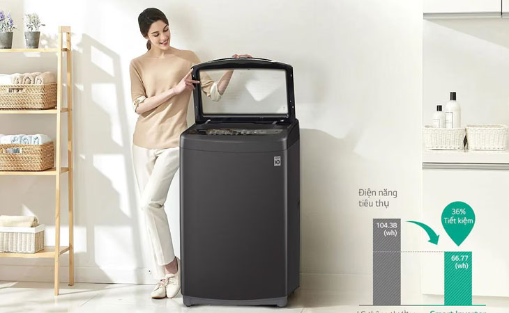 Máy giặt LG cửa đứng và  loại nào được dùng phổ biến: T2314DX5G  và FX1414S3KA