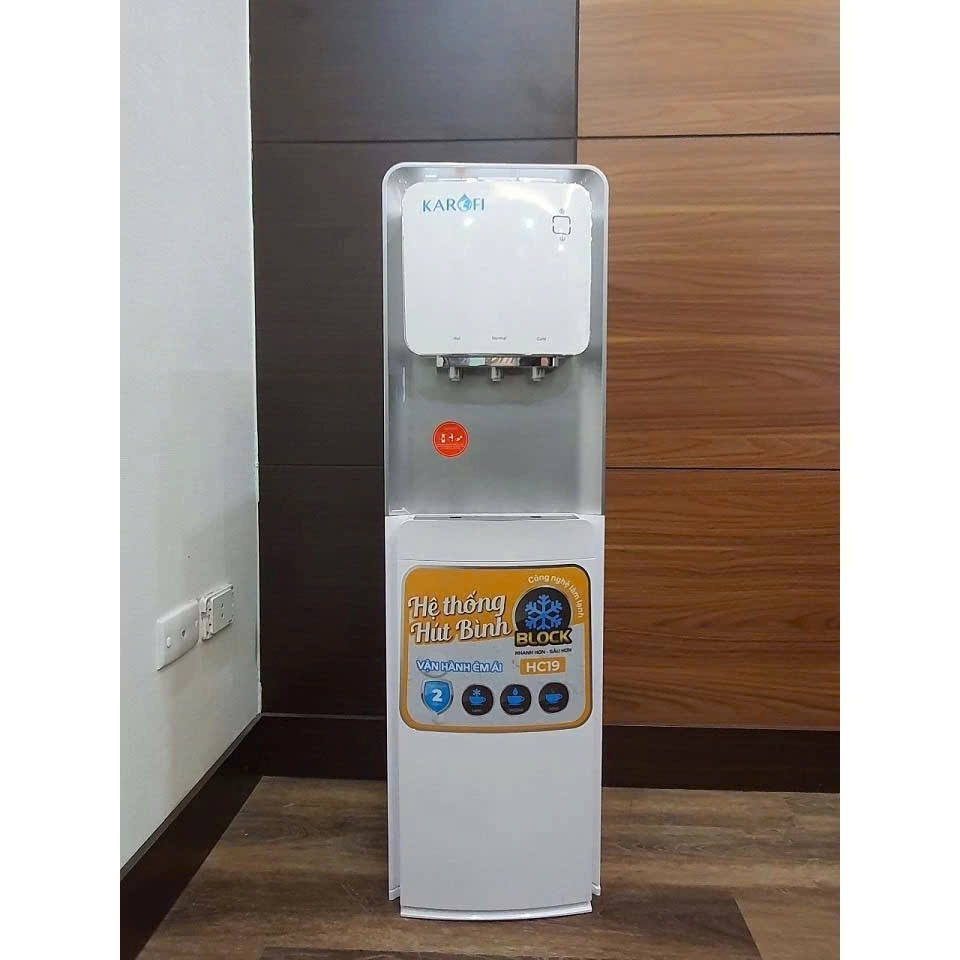 Cây nước nóng lạnh Karofi HC19 tiện lợi mỗi ngày, an tâm sử dụng