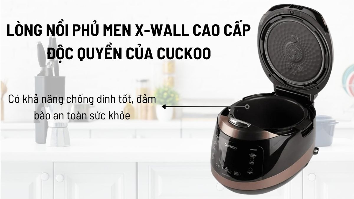 Nồi cơm điện cao tần Cuckoo CRP-HWF1000F 1.8 Lít định nghĩa lại chuẩn mực cơm ngon cho gian bếp hiện đại