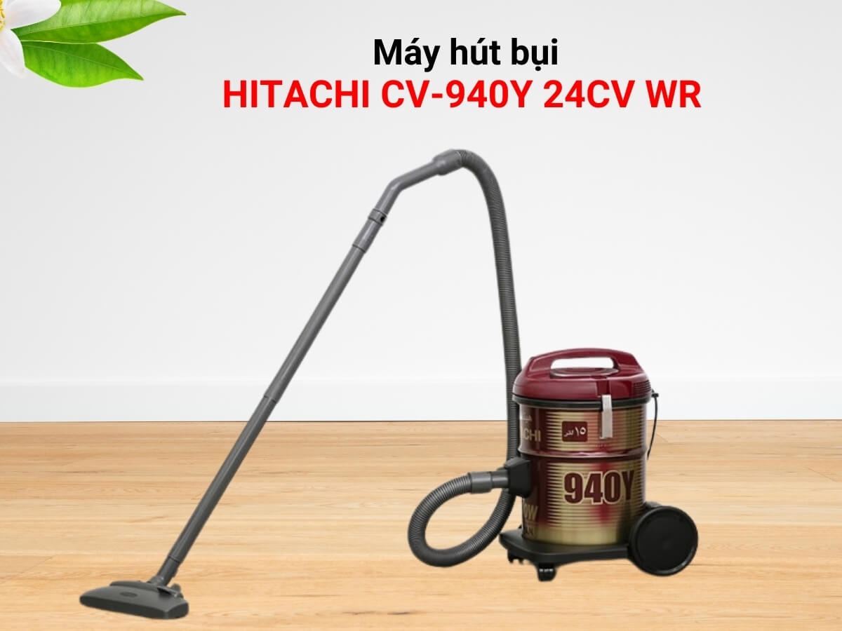 Máy hút bụi công nghiệp Hitachi CV-940Y công suất lớn, độ bền cao