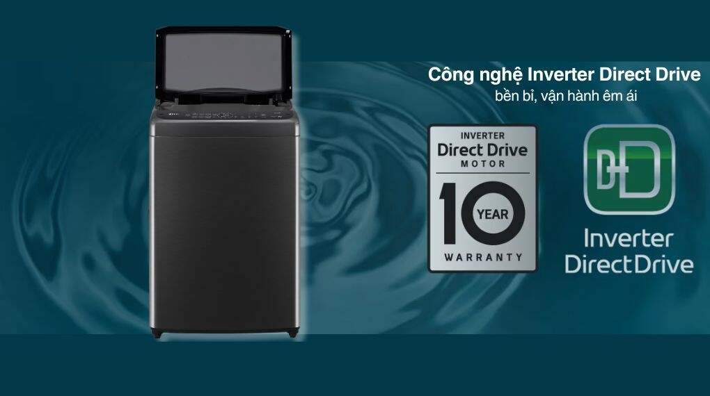 Tìm hiểu khả năng tiết kiệm điện, tiết kiệm nước trên máy giặt LG 15kg TV2515DV5J