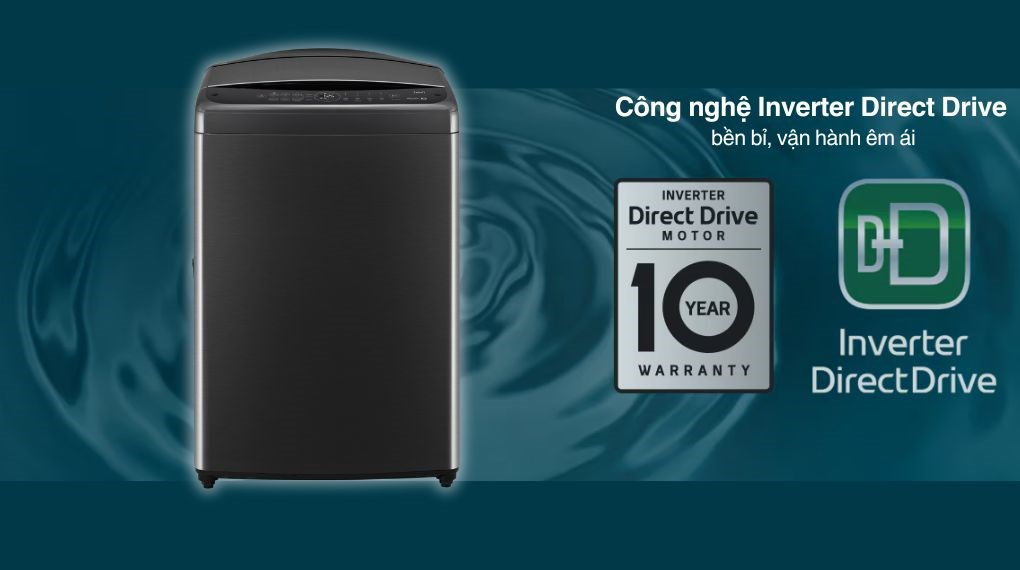 Smart inverter trên máy giặt LG T2511VBTB: Tiết kiệm điện nước ra sao trong sử dụng thực tế?