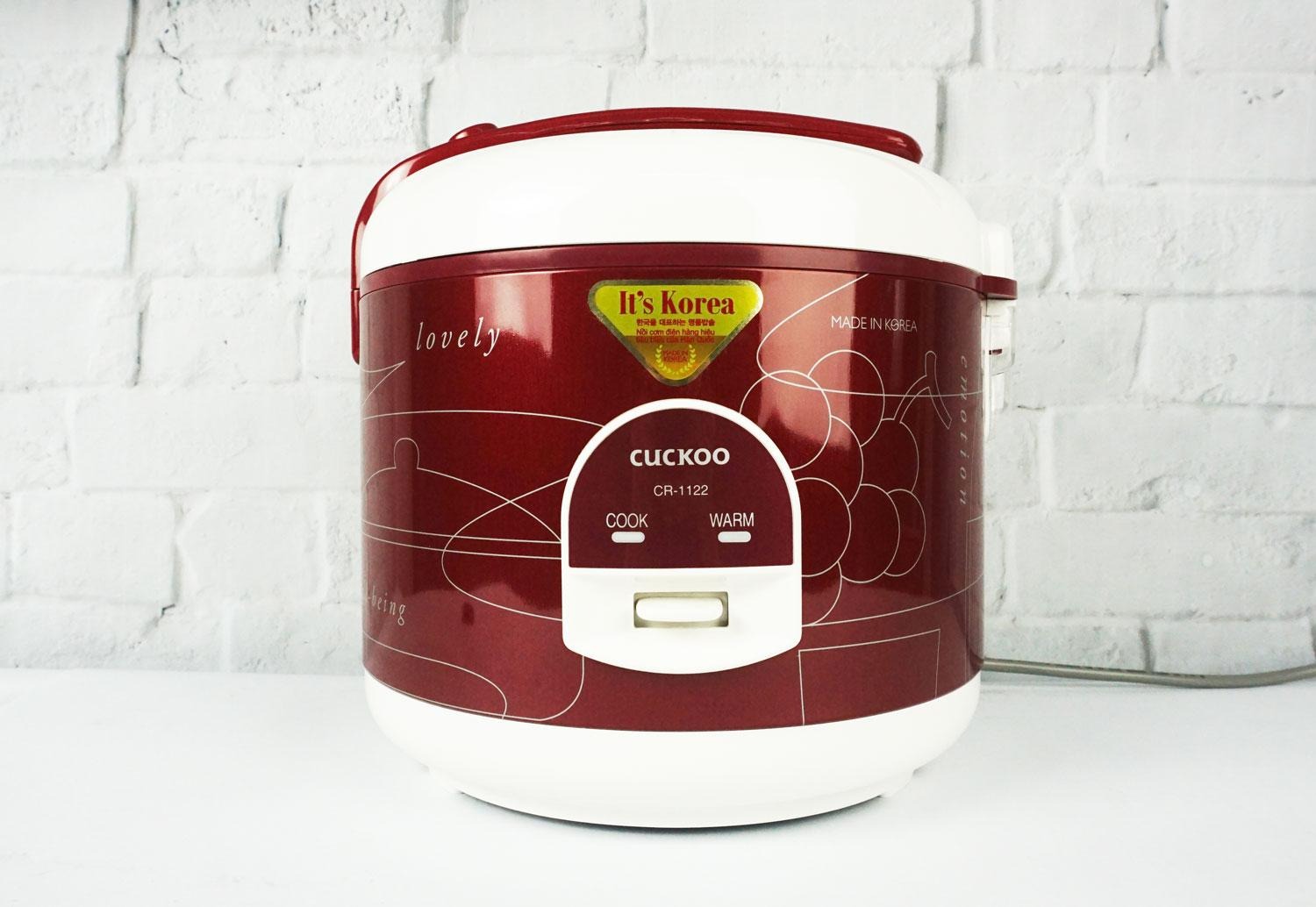 Nồi cơm điện Cuckoo CR-1122 lựa chọn lý tưởng cho gia đình đông người