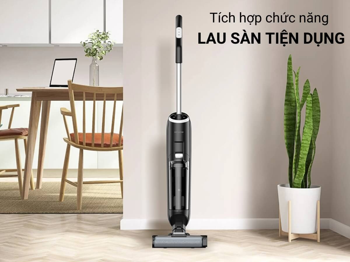 Máy hút bụi Hitachi PV-XW1M khi việc dọn dẹp trở thành trải nghiệm công nghệ thông minh