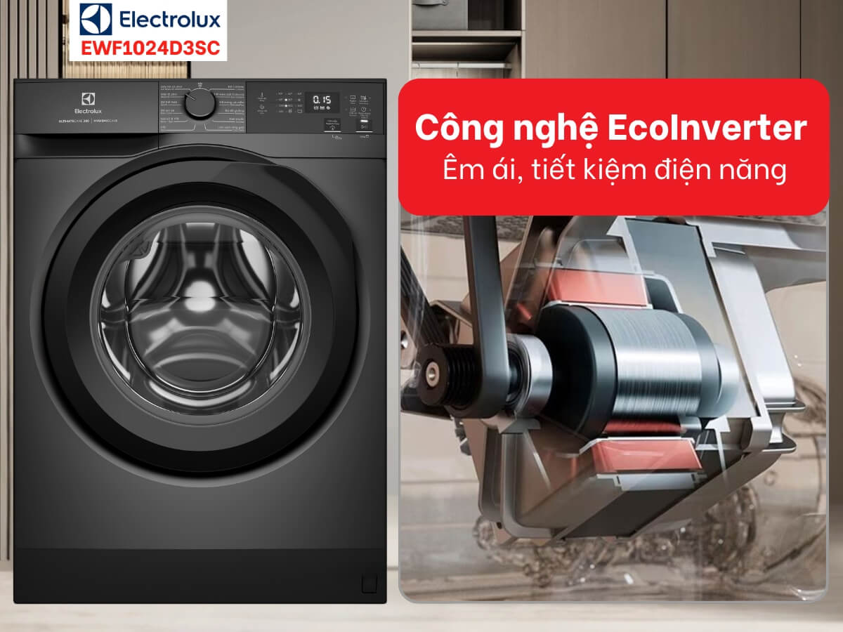 Khám phá TOP 3 máy giặt Electrolux 10kg cửa ngang bán chạy nhất năm nay