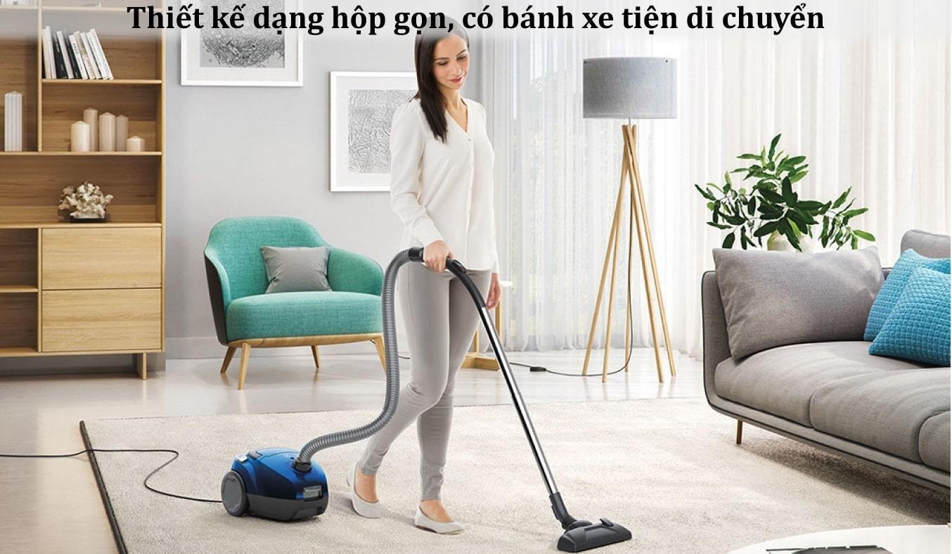 Máy hút bụi Electrolux Z1220 trợ thủ đắc lực cho không gian sạch sẽ