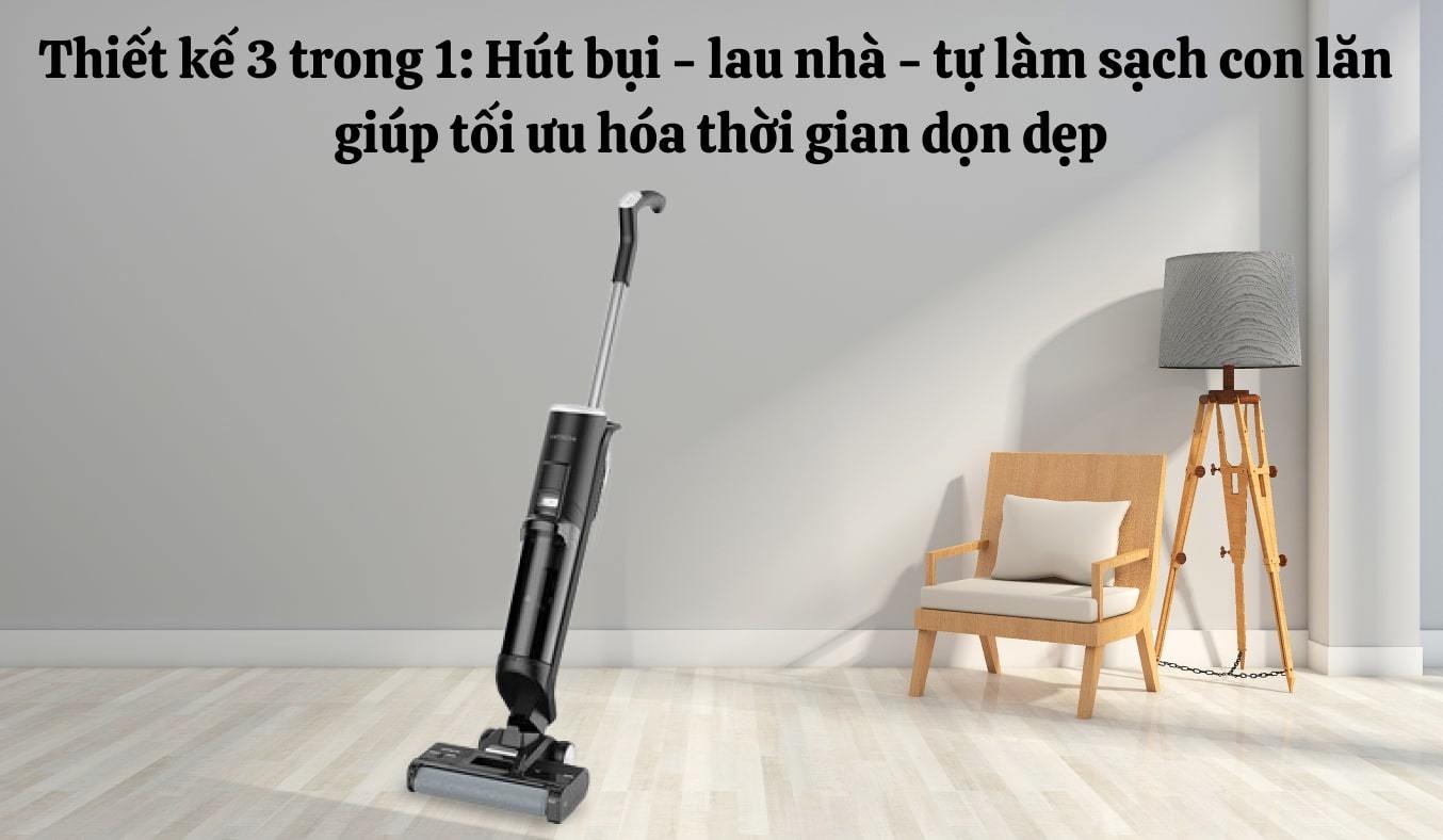 Máy hút bụi Hitachi PV-XW1M khi việc dọn dẹp trở thành trải nghiệm công nghệ thông minh