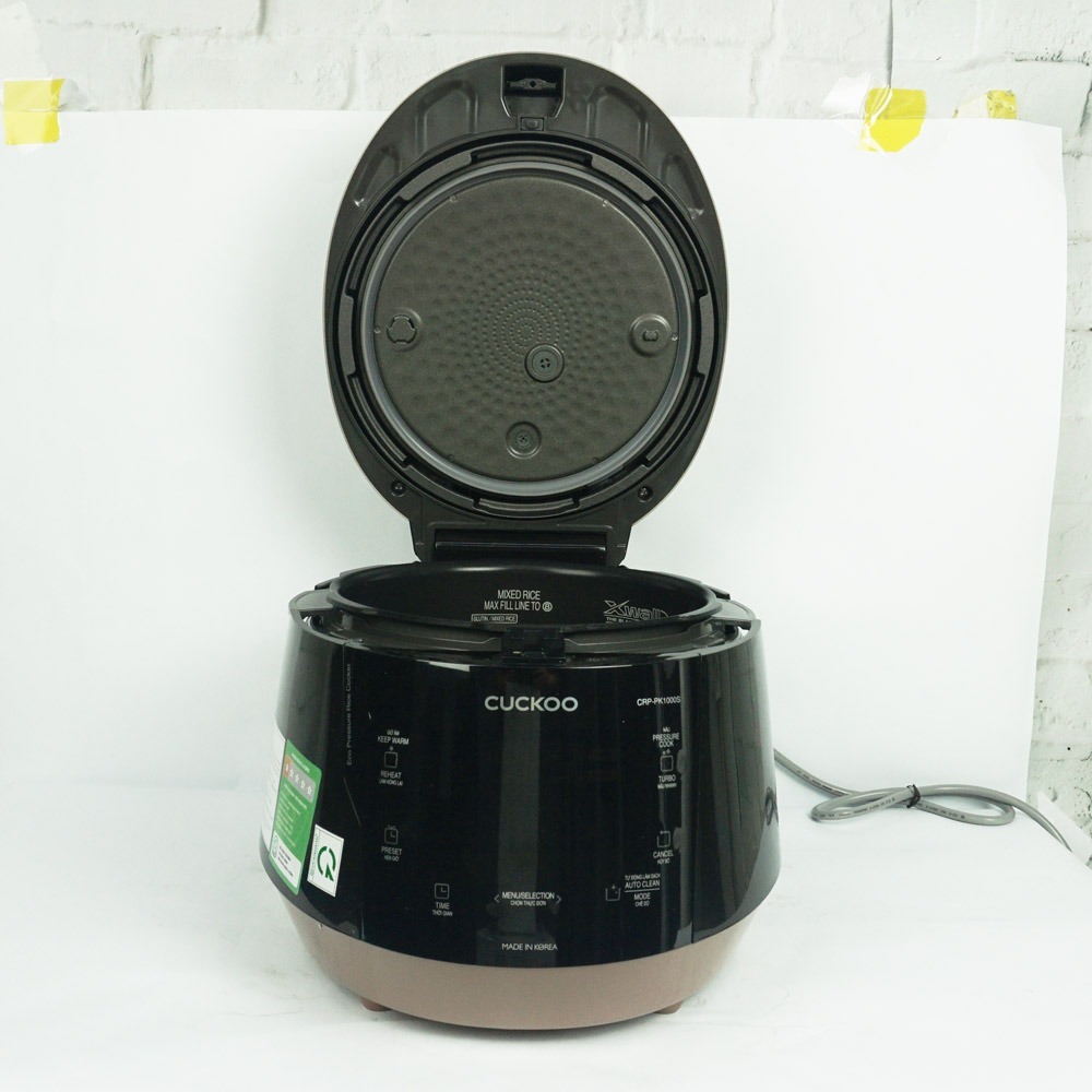 Nồi cơm áp suất điện tử Cuckoo CRP-PK1000S 1.8 Lít nâng tầm bữa cơm gia đình