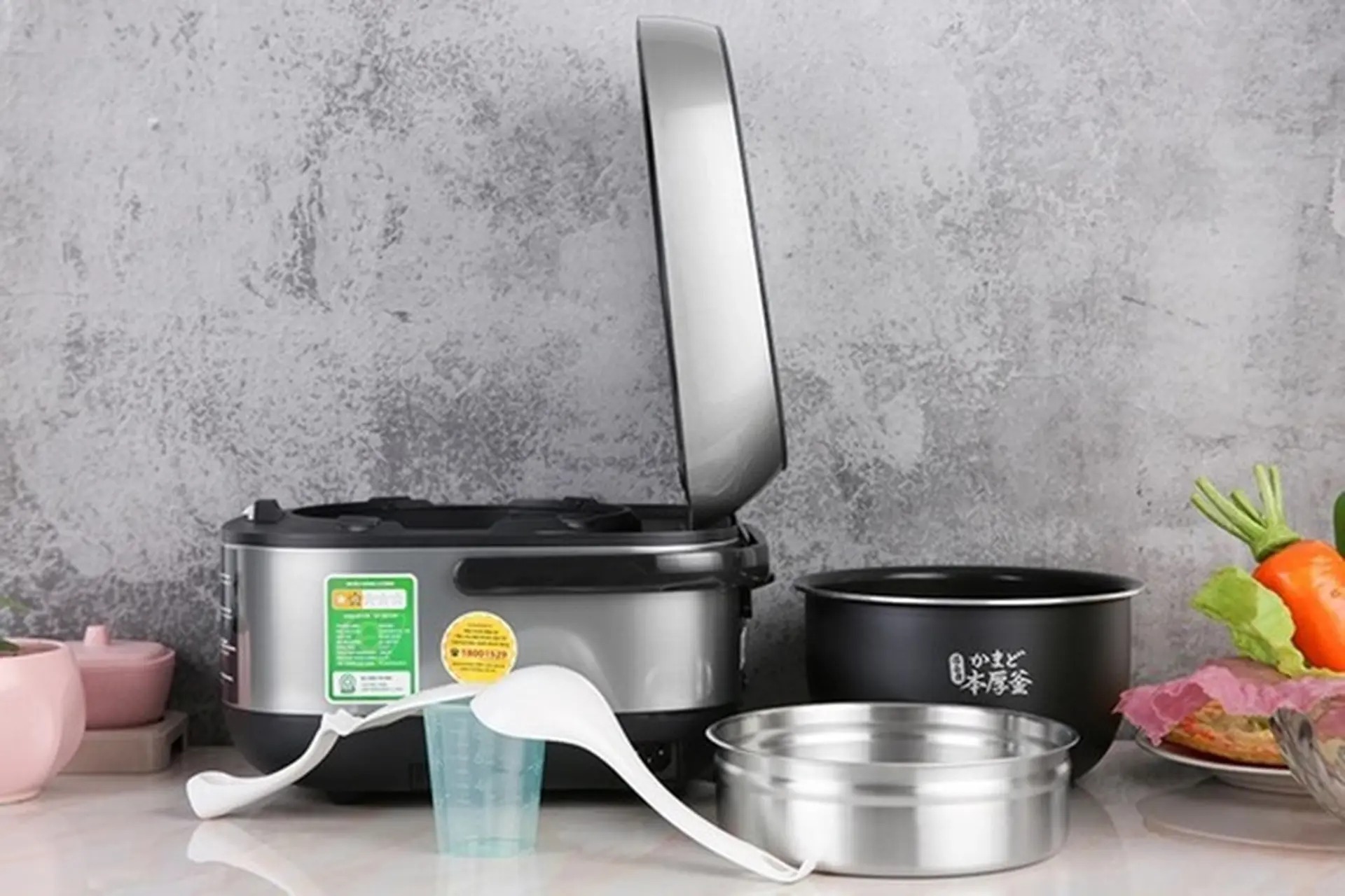 Nồi cơm điện Toshiba RC-18IP1PV bí quyết nấu cơm ngon cho cả nhà