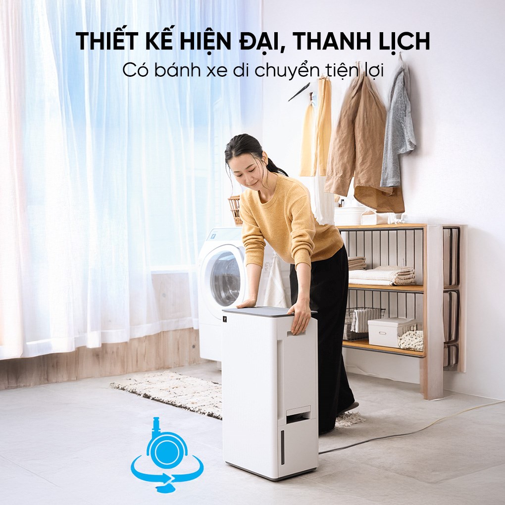 5 lý do tại sao máy hút ẩm Sharp DW-T30HV-W là sản phẩm quốc dân cho mùa nồm