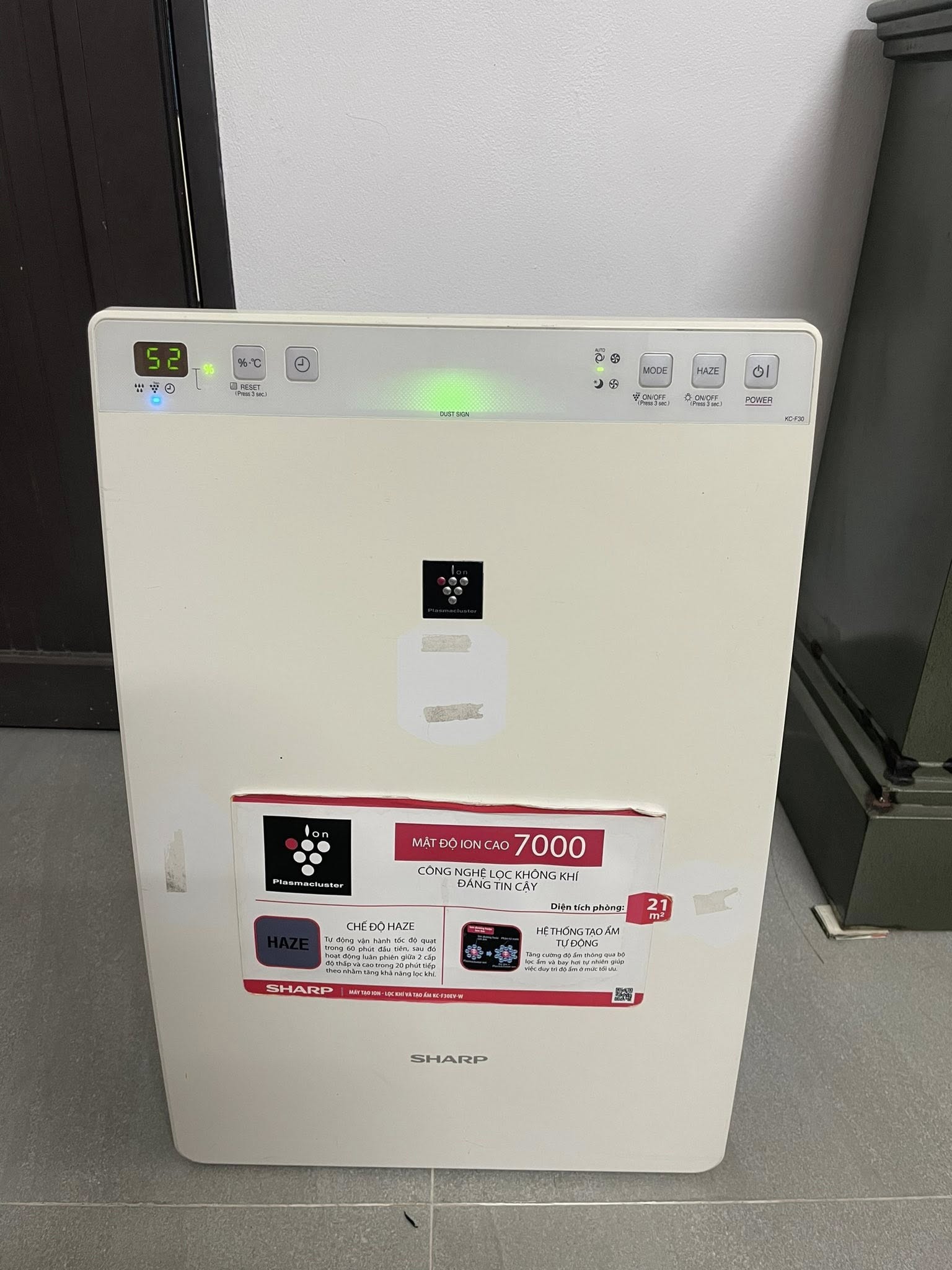 Review chi tiết về máy lọc không khí Sharp KC-F30EV-W có tốt không, có nên mua?