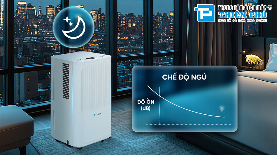 Máy Hút Ẩm Casper 12 Lít DE-12L1
