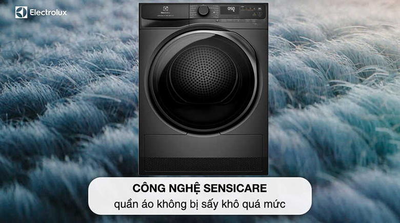 Đỉnh cao công nghệ có trong máy sấy quần áo Electrolux bơm nhiệt EDH903R7SC