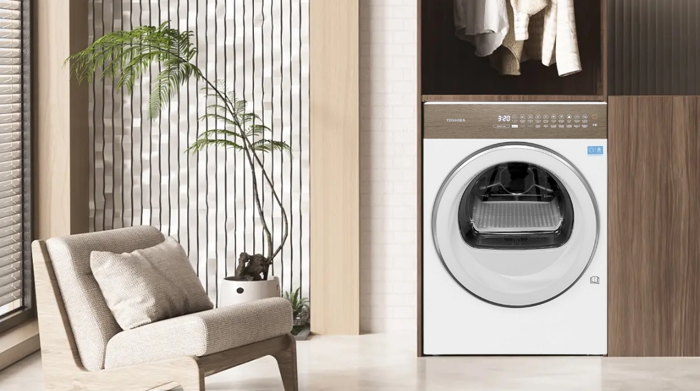 Ưu điểm hiện đại đáng chú ý của máy sấy quần áo Toshiba inverter TD-T37BS90HWV(WT)