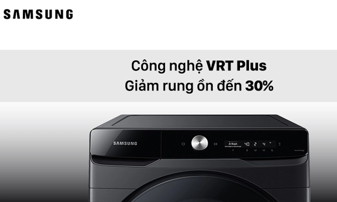 Máy giặt sấy Samsung WD11T734DBX/SV có ồn không? Kiểm chứng công nghệ Digital Inverter và chống rung thực tế