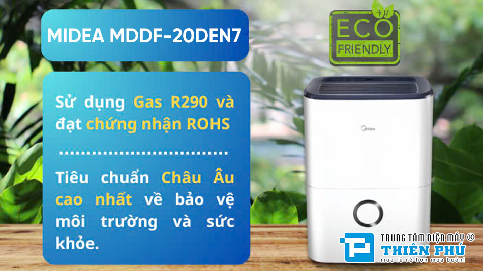 Máy hút ẩm Midea 20 Lít MDDF-20DEN7
