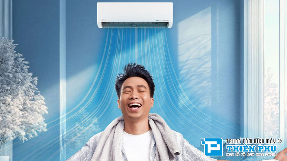 Những lợi ích khi sử dụng điều hòa Midea inverter 9000 1 chiều MSCH-10CRFN8