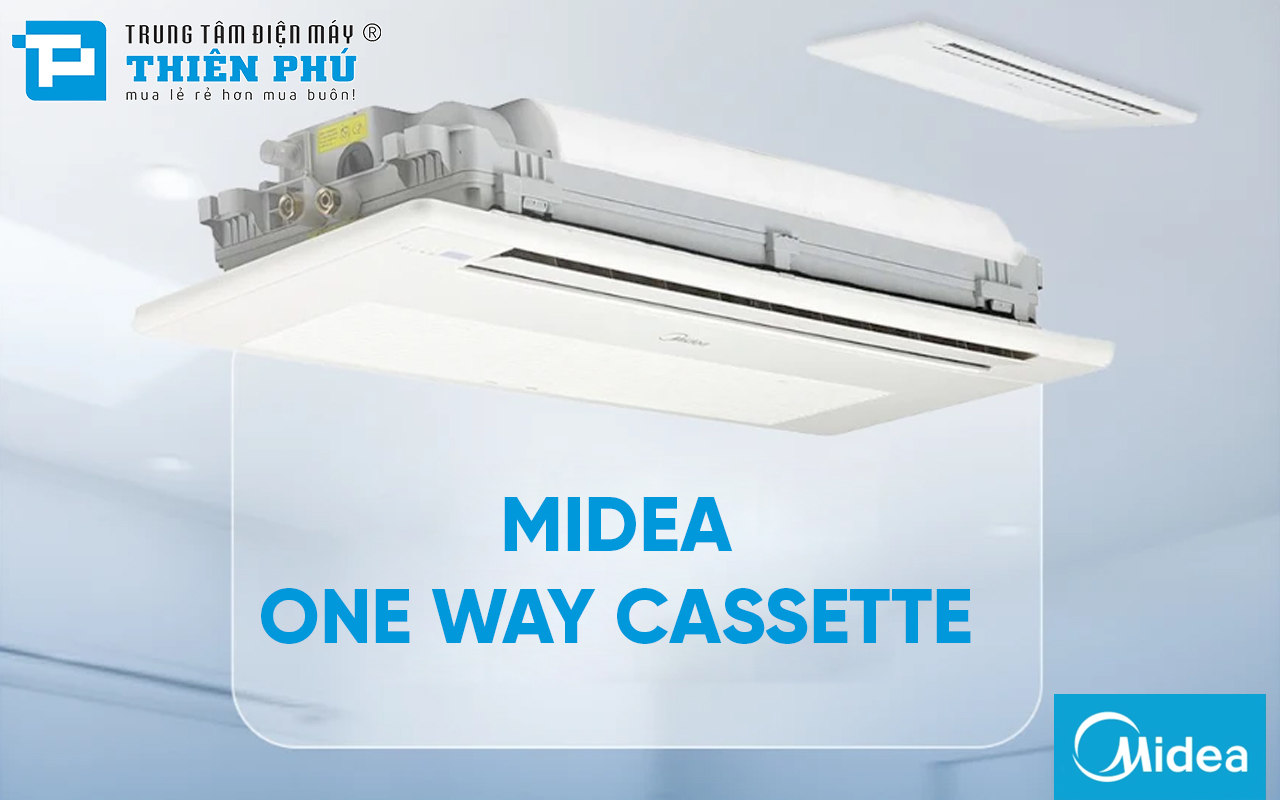 Điều Hòa Âm Trần Midea 1 Chiều Inverter 22000Btu MCUCE-22CRFN8