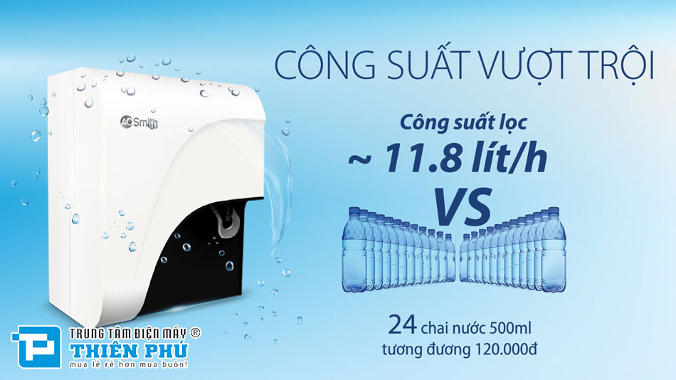 Công suất lọc mạnh mẽ và tính năng an toàn