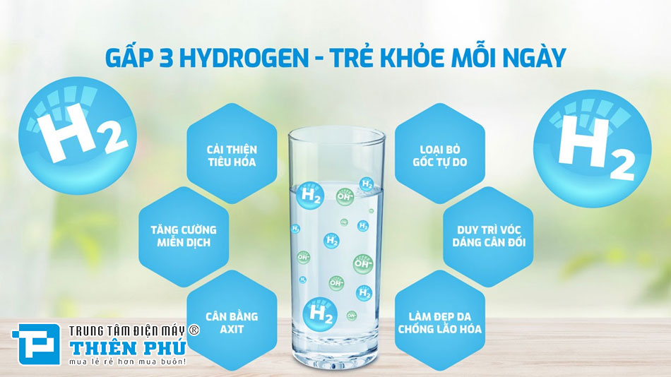 Công nghệ Hydro-ion kiềm đảm bảo sức khỏe cho người dùng