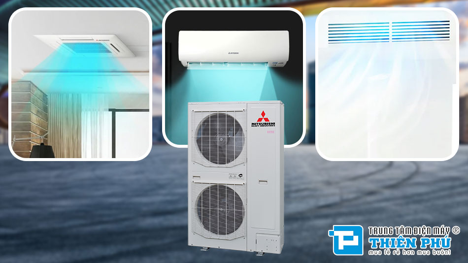 Giới thiệu tổng quan về hệ thống điều hòa trung tâm Mitsubishi FDC224KXZPE1