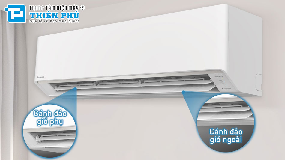 Điều Hòa Panasonic Inverter 18000Btu 1 Chiều CS-RU18CKH-8BD