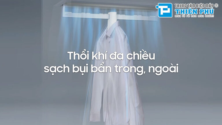 Tủ chăm sóc quần áo Samsung thông minh DF18CB8600ERSV giải pháp thông minh cho mọi trang phục