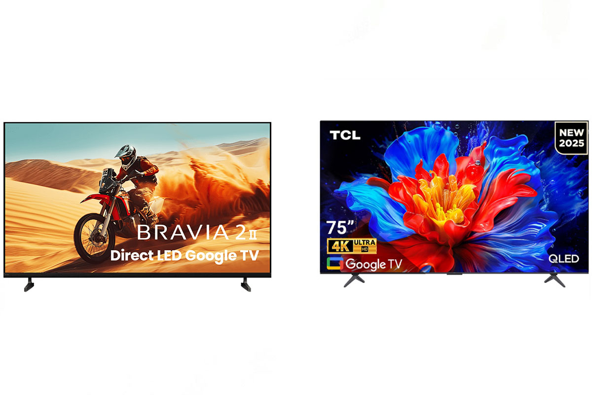 So sánh giữa tivi Sony K-75S25VM2 và tivi TCL 75P8K, tivi 75 inch nào đáng giá?