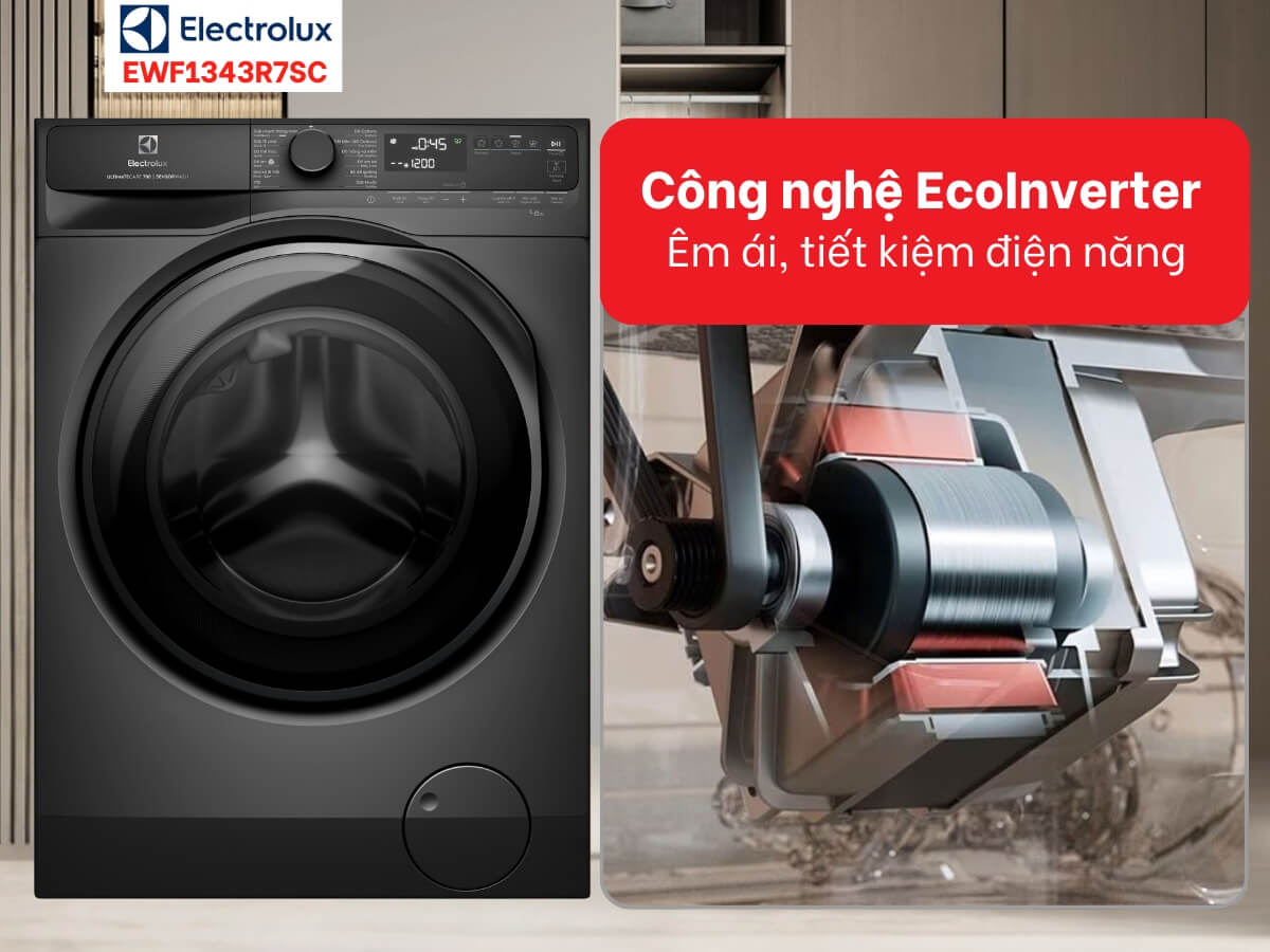Phân tích ưu nhược điểm máy giặt Electrolux 13kg EWF1343R7WC sau 6 tháng sử dụng