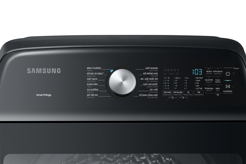 Mẹo sử dụng máy giặt Samsung 23kg WA23A8377GV/SV bền bỉ, ít hỏng sau nhiều năm